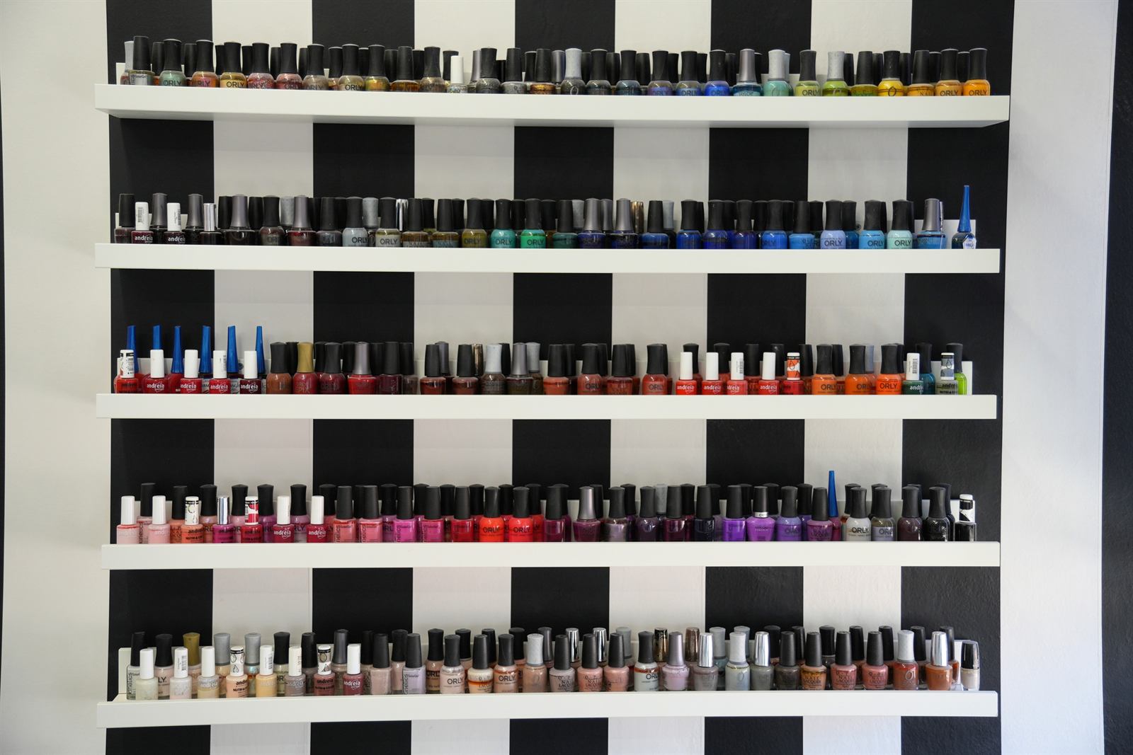 Colección de esmaltes Spa Manicure La Laguna